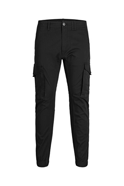 Jack & Jones Paul Flake Akm 542 Ανδρικό Μαύρο Παντελόνι - Noos