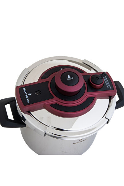 Sofram 6-liter 18/10 stainless steel pressure cooker