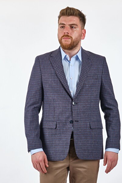 TOM BECKER Ανδρικό μπουφάν καφέ-μπλε μπλε Br 55004235