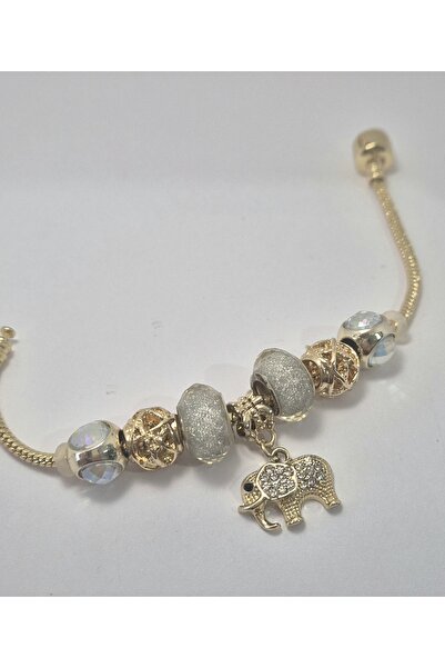 DENİZ FİLLİ BEYAZ TAŞLI  Bileklik