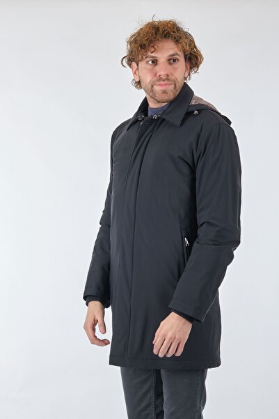 FOURHANDS Four Hand's Oversize Midi Erkek Kaban - Minimalist Stil