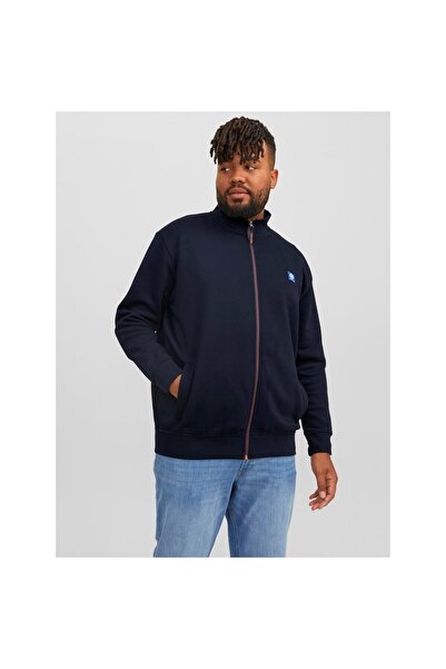 Jack & Jones Jack&Jones Men's Oversized Zippered Collar Sweatshirt - Casual Use