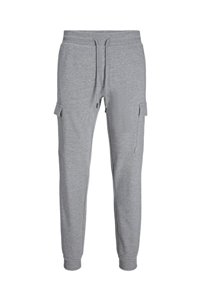 Jack & Jones Светлосив мъжки спортен панталон Regular Fit 12212170_jpstgordon Jjshark Sweat C