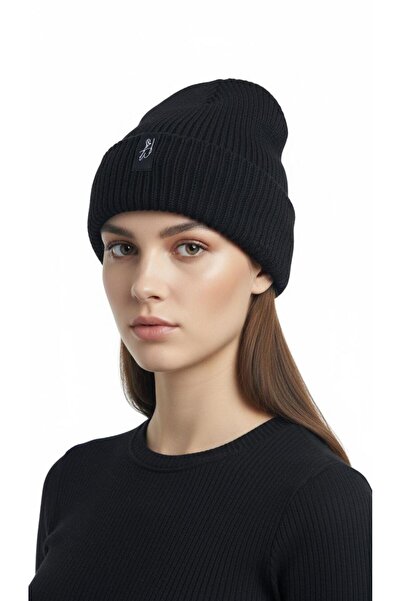 Clothbe قبعة تريكو شتوية سميكة قابلة للطي للجنسين - نمط أساسي، تحافظ على الدف...