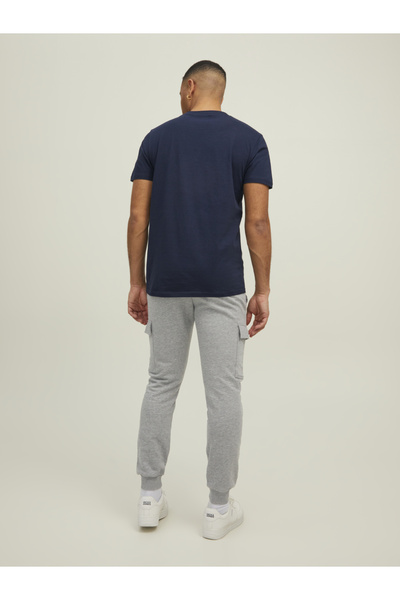 Jack & Jones Светлосив мъжки спортен панталон Regular Fit 12212170_jpstgordon Jjshark Sweat C