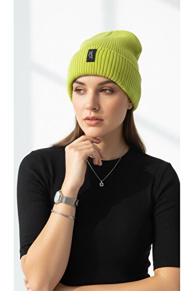 Clothbe قبعة تريكو شتوية سميكة قابلة للطي للجنسين - نمط أساسي، تحافظ على الدف...