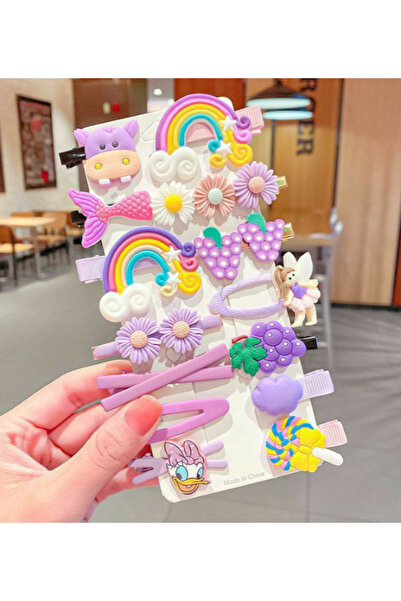 ELAS HOME Set od 14 kopči za devojčice i bebe