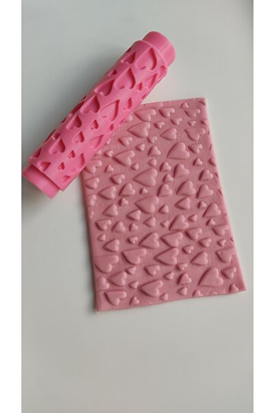 Roll3d Polimer Kil Desen Verici Merdane/ Kalpler01 / Desen Oklavası / Polimer Kil Kalıbı