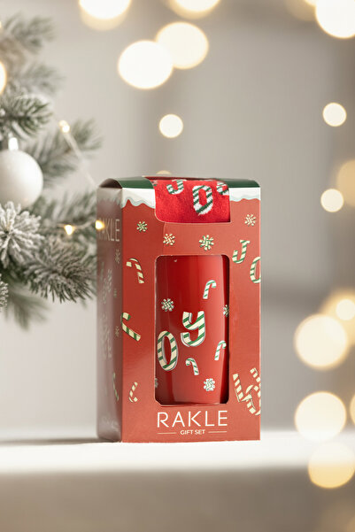 Rakle Christmas Joy Sock Gift Set Red 400 Cc