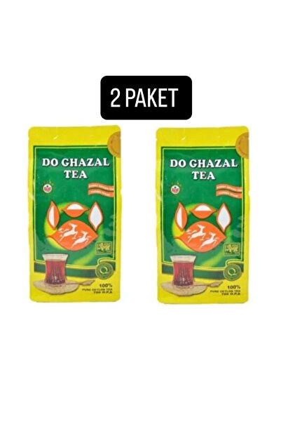 Do Ghazal Tea Do Ghazal Seylan Siyah Dökme Çay 2 X 400 gr=800 gr kaçak çay opa Seylan ithal çay