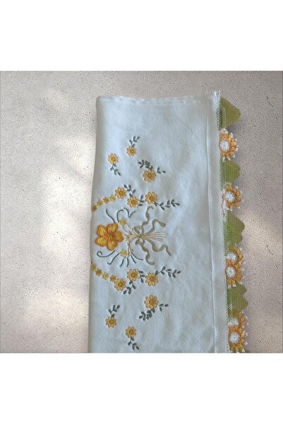 TUTUYA TEXTIL Ручна робота, вишивка голкою, мереживо, весільний комплект, рушник для обличчя 50x90 см