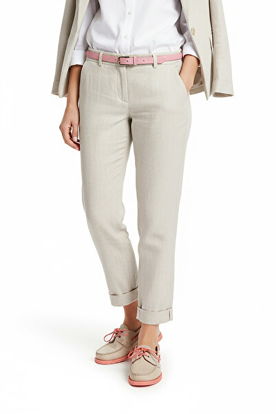 VİVENS MODA Kadın Bağcık Detaylı Hakiki Deri Loafer Ayakkabı