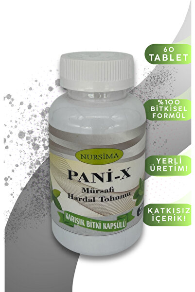 Nursima Hardal Tohumu Pani-X Mürsafi & Karışık Bitkisel Kapsül – 60 Adet | Do...