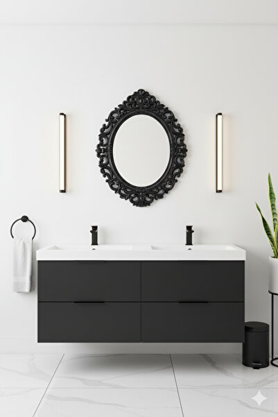 Generic Elegant mirror with a luxurious frame that adds a touch of elegance to the place 72 x 57 cm