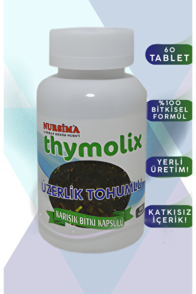 Nursima Üzerlik Tohumlu Karışık Bitki Kapsülü – 60 Kapsül | Doğal Bitkisel Takviye