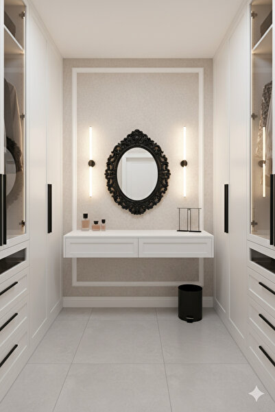 Generic Elegant mirror with a luxurious frame that adds a touch of elegance to the place 72 x 57 cm
