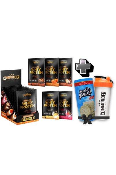 Commander Nutrition Gold Whey Protein 450g (15 Servings)