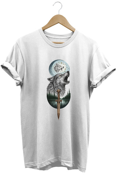 onsrawear تي شيرت أساسي للجنسين مطبوع عليه مناظر طبيعية وأشجار من نوع Kurt Ve...