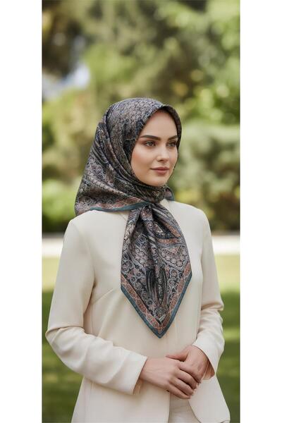 Baştacı KOKULU VİSKON 0231 KOYU GRİ EŞARP