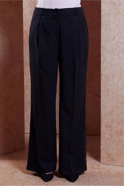 Alvina 70542 Model Wide Leg Trousers