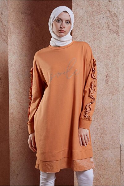 Alvina Tracksuit Tunic - Ruffle Detailed, Model 44572