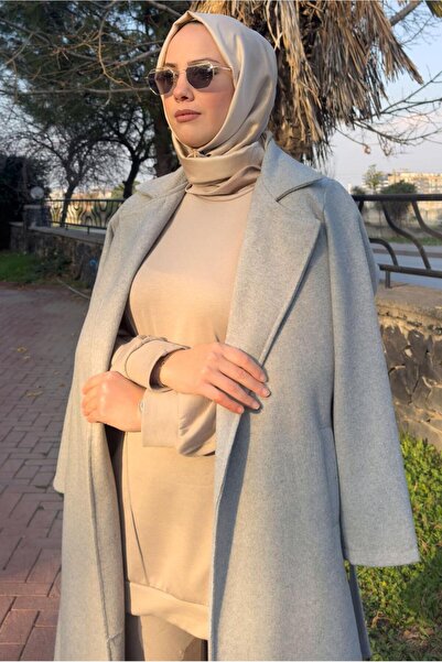 TRENDTESETTÜR Women's Gray (A.Grey) Bird Coat t 0532