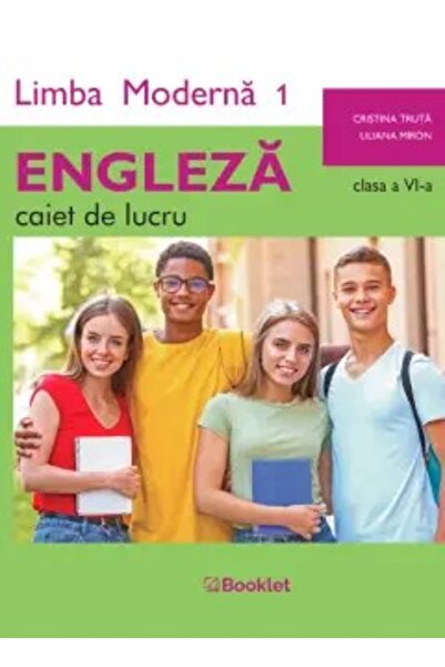 Booklet Caiet de lucru Limba Moderna 1 Engleza pentru clasa a VI-a 2024, Cris...