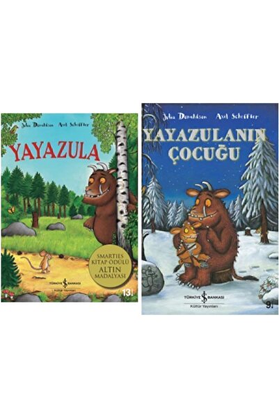 TÜRKİYE İŞ BANKASI KÜLTÜR YAYINLARI Yayazula - Yayazulanın Çocuğu 2 Kitap Set...