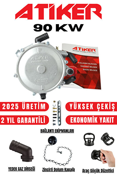 ATİKER Karbüratörlü Lpg Beyin Regülatör 90kw