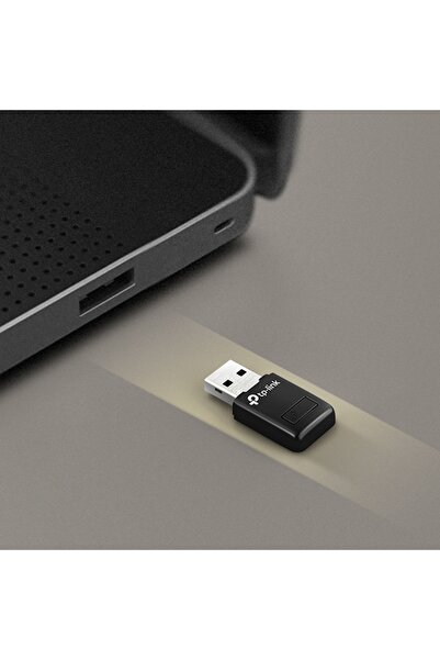 TP-LINK محول USB لاسلكي صغير بسرعة 300 ميجابت في الثانية TL-WN823N