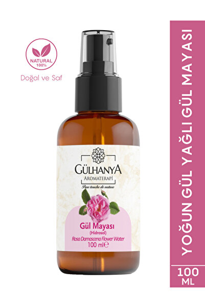 Gülhanya Aromaterapi Gül Mayası 100ml - Yoğun Gül Yağlı Gül Suyu Sıkılaştırıc...
