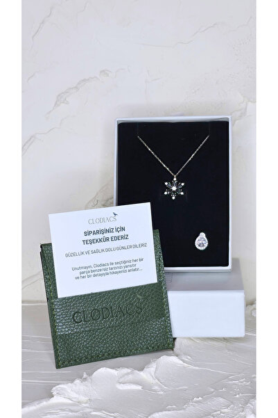 CLODIACS 925 Ayar Beştaş Kilit Küpe