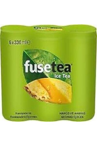 Fuse Tea Mango Ananas Aromalı Soğuk Çay 6 * 330 ML