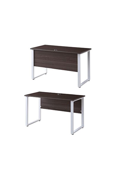 Al Saada Home Limited Quantity Wooden Desk - Gray - 120×60×75cm