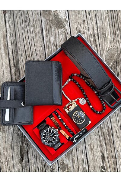 Daniel Klein Orijinal Daniel Klein Kol Saati Kemer Cüzdan Kartlık Doğal Taş T...