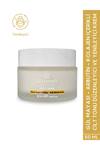 Gülhanya Aromaterapi Gül Mayası - Arbutin ve Kolajen Içerikli Cilt Tonu Düzen...