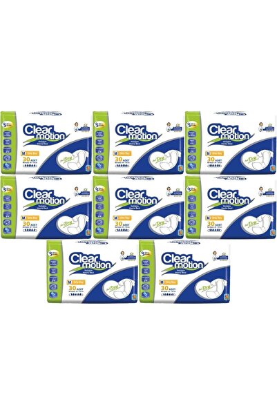 Clearmotion Adult Diapers with Waist Band m - Medium - Medium 240 Pieces (8Pk...