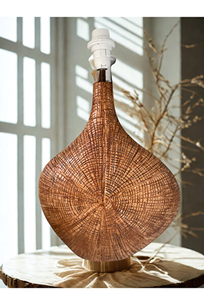 İki Cadı Tasarım Tree Patterned Vase-Shaped Lampshade, Tall Polyester Decorative Object