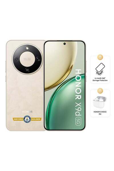 HONOR X9d 5G Dual SIM 12GB RAM 256GB Sunrise Gold (Middle East Version)