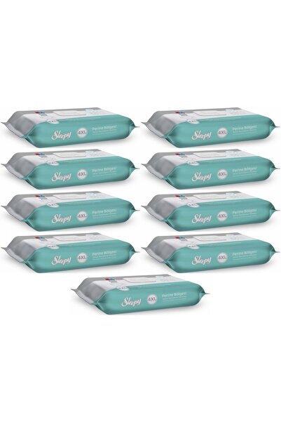 Sleepy Perine Bölgesi ve Vücut Temizleme Islak Mendil Havlu 50 Yaprak (Ebat 4...