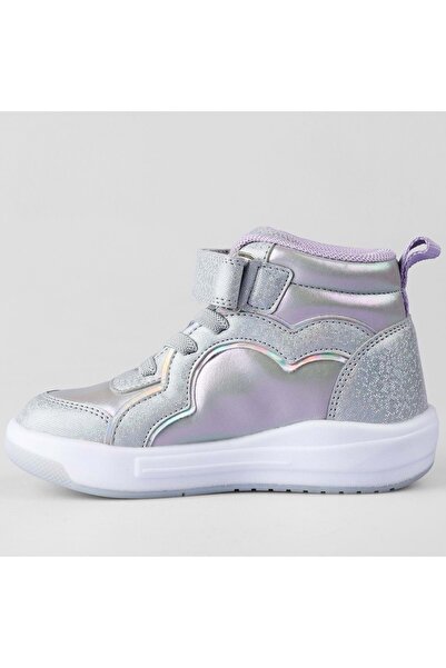 Vicco Klint Phylon Rubber Sole Orthopedic Lighted Children's Boots Silver