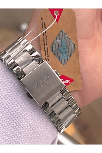 Lee Cooper Steel Band Inner Functions Active 5 Atm Water Resistant Men Wrist Watch Elc08018.370