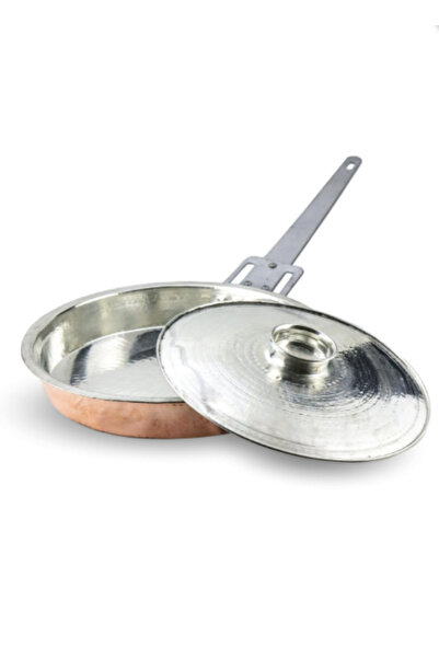 Efsoon Organics Copper Fish Pan Frying Pan 30cm Deep Pan