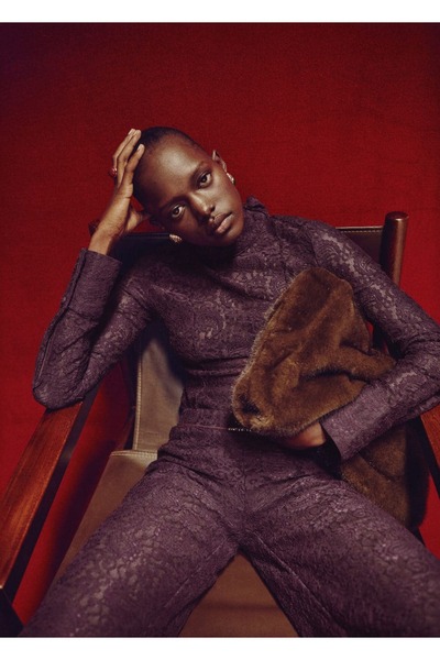 MANGO Woman Dantel fularlı gömlek