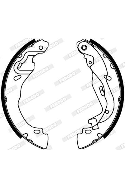 FERODO Set Saboti Frana Dacia Logan 3/Sandero 3 Renault Clio 5/Taliant