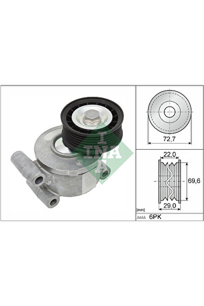 FAG Intinzator Curea Curea Distributie Ford C-Max/Focus 2 Ford (Changan) Focus