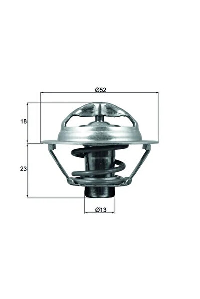 MAHLE Termostat Lichid Racire Nissan 10-Trail 1/Juke/Qashqai 1 Renault Clio 3...