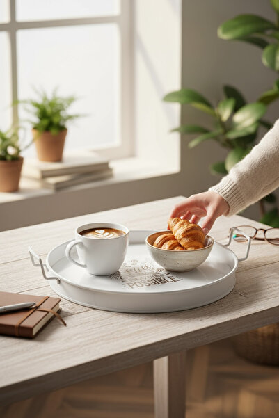 EVSTYLE WHITE VILLAGE TABLE 27 CM