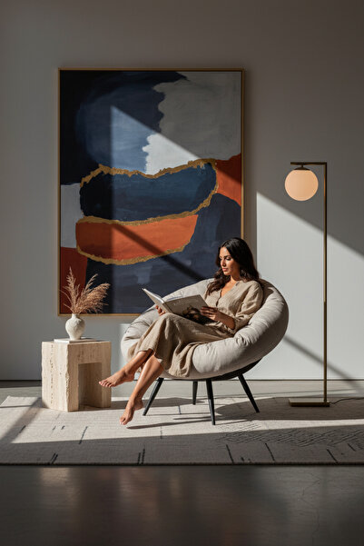 Home Geniş Oturma Alanlı Modern Berjer Tekli Koltuk | Dinlenme & Kitap Okuma ...