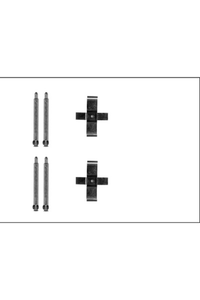 TEXTAR Set Accesorii Placute Frana Mercedes-Benz C-Class/Clk